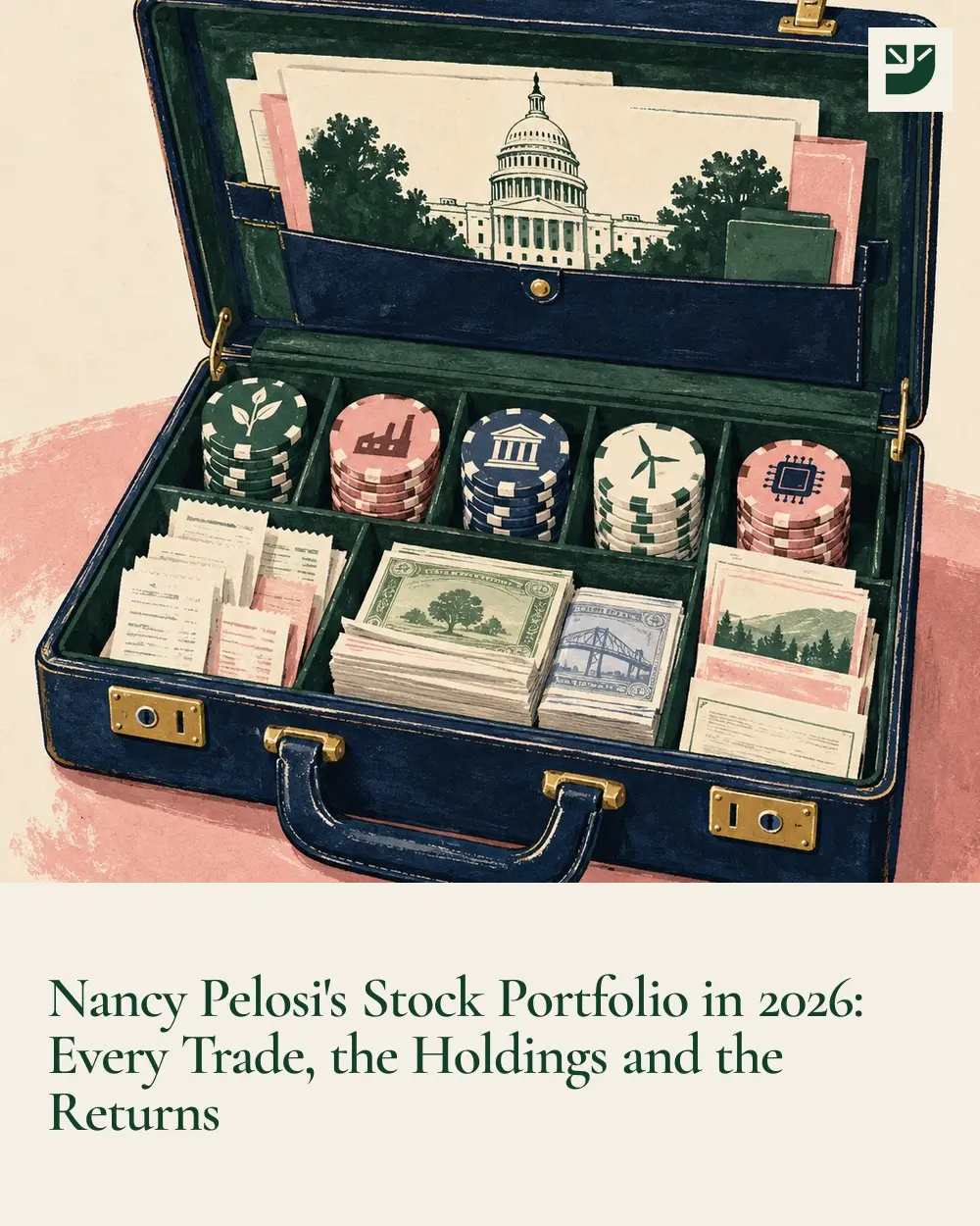 Nancy Pelosi's Stock Portfolio in 2026: Every Trade, the Holdings and the Returns